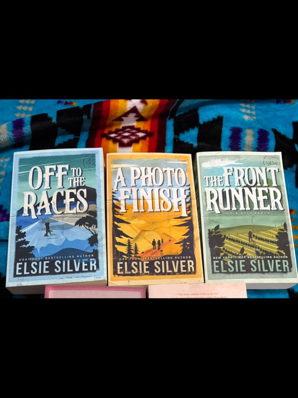 Elsie Silver Paperback Book Set - Blue, Orange, Green Covers
